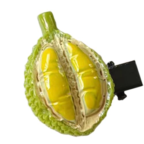 Schöne Harz Durian Haarnadel Für Kinder Duckbill Clip Barrette Seitenstift Simulation Frucht Haare Clip Haarstyling Accessoires Schöne Harz Durian Haarnadel Für Kinder Duckbill Clip Barrette Seitenstift Simulation Frucht Haare Clip Haarstyling Accessoires von LLINthy