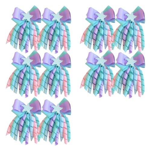 LLINthy Set Von 10 Eleganten Bogenknoten Haarnadelhaarclip Haarband Modische Haare Accessoire Bowknot Haarclip Geeignet Für Tägliche Tägliche Spezialanlässe Kopfbedeckung von LLINthy