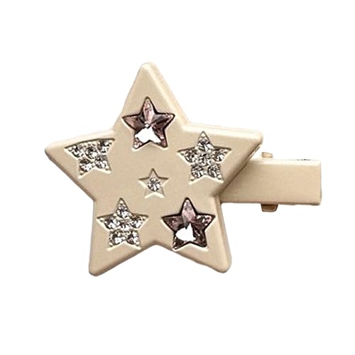 Star Barrettes Clip Haarnadel Girls Ornamente Bang Clip Haarnadel Für Frauen Mädchen Kopfbedeckung Accessoires von LLINthy