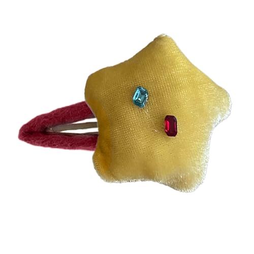 Sternhaarcliphaarklammern Für Mädchen Samt Haar Bogen Vintage Kleine Haare Haare Barrette Haarnadeln von LLINthy
