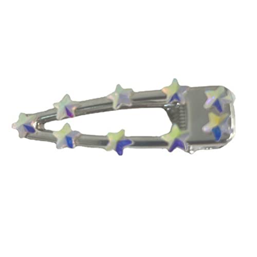 Sternhaarstifte Für Weibliche Haare Haare Coole Mädchen Haare Barrettes Side Bang Clip Metal Clip Girls Haare Dekore von LLINthy