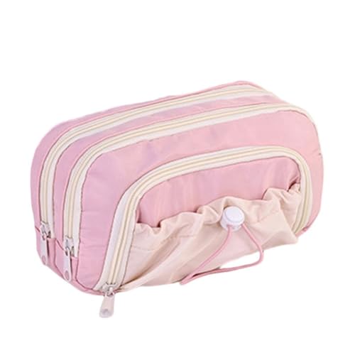 Stylische Seilbindungsorganisatoren Mit Mehreren Fächern Geräumige Lagerung wasserdichte Stiftorganisatoren Für Schüler Kinder Draw String Bleistift Hülle Leichtgewicht Carry Carry von LLINthy