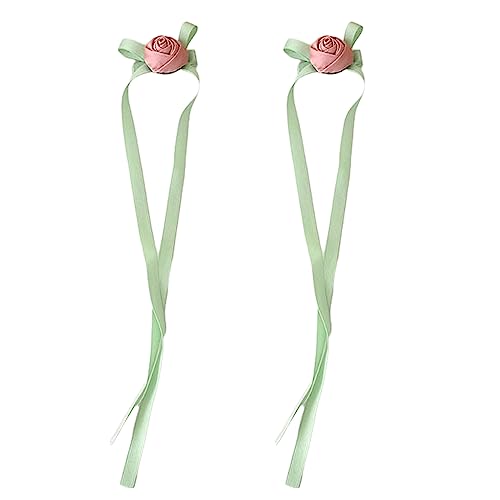 Süße Rosenform Haarnadeln Heiße Mädchen Entenblumen Haarclip Frühlings Sommerhaarclip Für Frauen Zöpfe Seiten Haare Clip von LLINthy