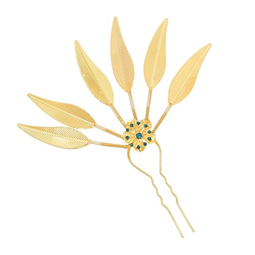 Thai Cultural Peacocks Blattdesigns Haarstangen Haarstücke Orroy Mit Funkelnden Strasssteinen Für Frauen von LLINthy