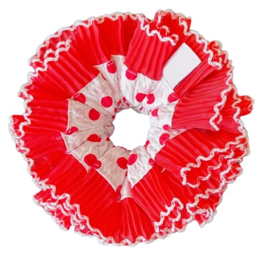 Übergroße Haare Verrückte Mehrschichtiger Spitzen Haare Kluchige Elastische Haarstücke Dicke Hochsteckfrisur Haarseile Dame Haardekoration von LLINthy