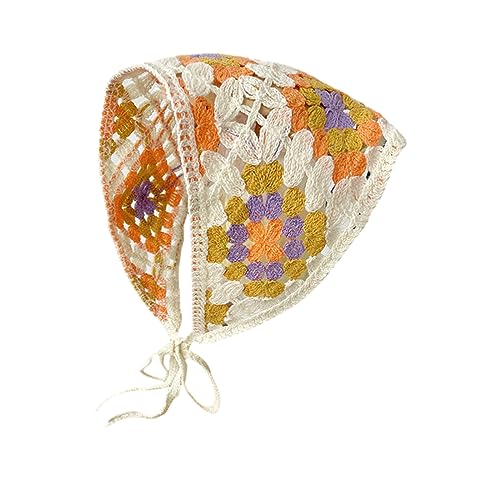 Vintage Women Stripe Hairband Strick Dreieck Schal Sweet Elastic Hairbänder Sommerreisen Nehmen Fotozubehör Auf von LLINthy