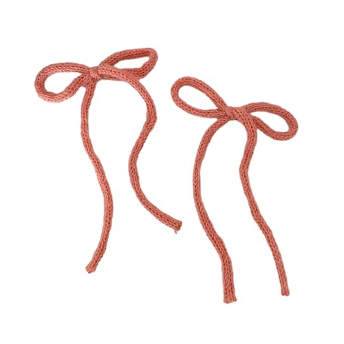 Weihnachten Bow Elegant 2000er Stil Seitenclip Bow Haarclip Süße Mädchen Fairy Bow 3D Bowknot Balletcore von LLINthy