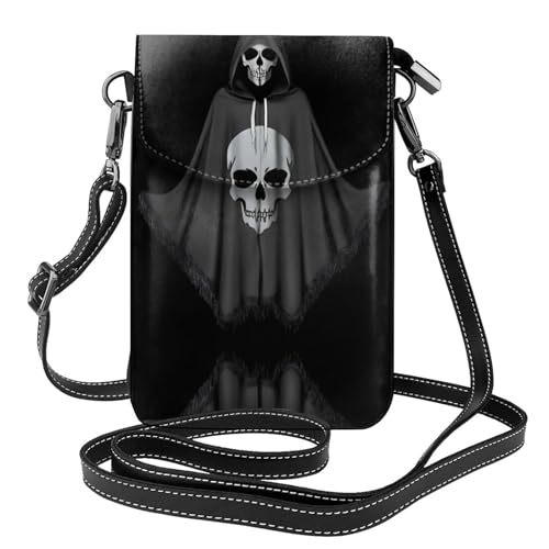 LLKGO TPrinted Skeleton Cloak Pattern Crossbody Bag Mobile Phone Bag Women Small Wallet A Practical Gift Suitable for going out, exercising, and shopping LLKGO TPrinted Skeleton Cloak Pattern Crossbody Bag Mobile Phone Bag Women Small Wallet A Practical Gift Suitable for going out, exercising, and shopping von LLKGOT