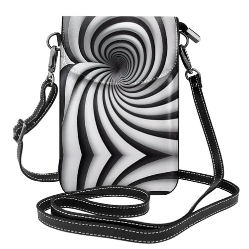 LLKGO Tspiral Optical Illusion GIF Pattern Crossbody Bag Mobile Phone Bag Women Small Wallet A Practical Gift Suitable for going out, exercising, and shopping LLKGO Tspiral Optical Illusion GIF Pattern Crossbody Bag Mobile Phone Bag Women Small Wallet A Practical Gift Suitable for going out, exercising, and shopping von LLKGOT