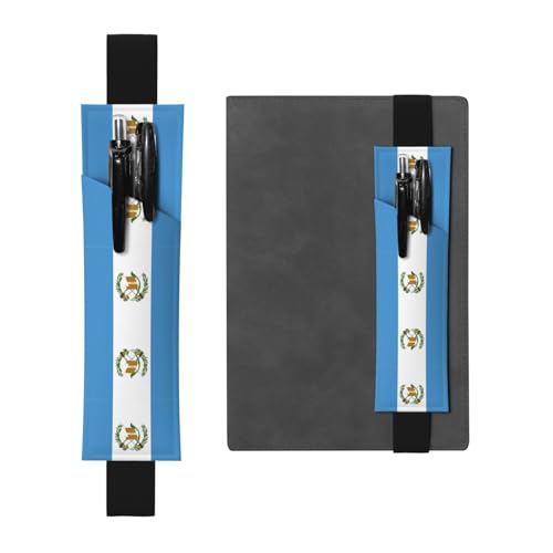 LLKGOT Leder-Stifthalter, Lesezeichen, Flagge von Guatemala, Druck für Hardcover-Tagebücher, Tagebücher, Planer, verstellbarer Riemen LLKGOT Leder-Stifthalter, Lesezeichen, Flagge von Guatemala, Druck für Hardcover-Tagebücher, Tagebücher, Planer, verstellbarer Riemen von LLKGOT