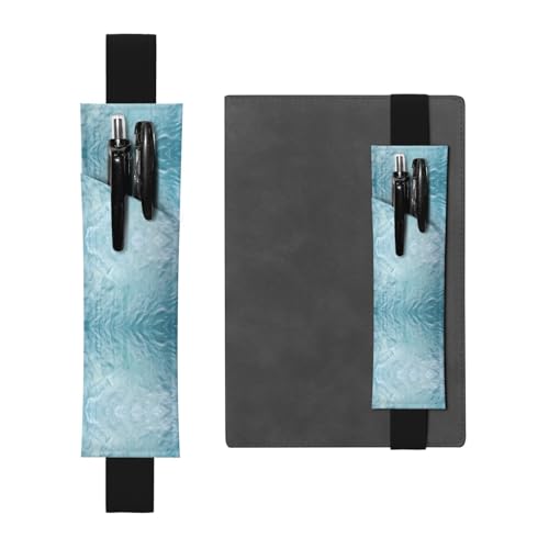 LLKGOT Leder-Stifthalter, Lesezeichen, ozeanischer Wellendruck, für Hardcover-Tagebücher, Tagebücher, Planer, verstellbarer Riemen LLKGOT Leder-Stifthalter, Lesezeichen, ozeanischer Wellendruck, für Hardcover-Tagebücher, Tagebücher, Planer, verstellbarer Riemen von LLKGOT