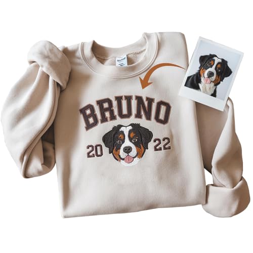 LLLGSH Personalisierte Kapuzenpullover mit Haustier Gesicht Foto - Personalisierte Kapuzenpullover mit Hund Katze Foto - Personalisierte Geschenke für Hundeliebhaber LLLGSH Personalisierte Kapuzenpullover mit Haustier Gesicht Foto - Personalisierte Kapuzenpullover mit Hund Katze Foto - Personalisierte Geschenke für Hundeliebhaber von LLLGSH