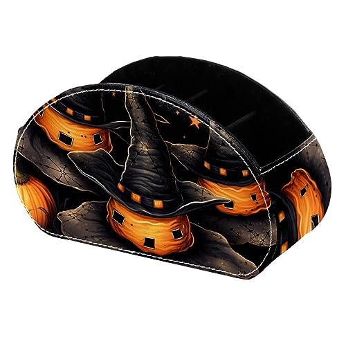 LLNSUPPLY Großer Stifthalter, Halloween-Hexenhut, niedliches Federmäppchen, Büro, Uni, Schule, große Speicherkapazität, Tasche, Beutel, Organizer, Box von LLNSUPPLY