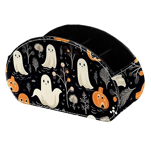 LLNSUPPLY Halloween Cute Specter Schreibtisch-Stifthalter, Bleistift-Organizer, Federmäppchen, Tasse, Stifthalter für Schreibtisch, Büro, Stifteetui für Schule, Kinder von LLNSUPPLY