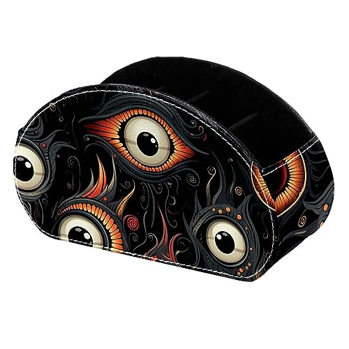 LLNSUPPLY Halloween Eyeball Schreibtisch Stifthalter, Bleistift Stift Schreibtisch Organizer, Federmäppchen Cup Pencil Holder für Schreibtisch Büro Stifteetui für Schule, Kinder von LLNSUPPLY