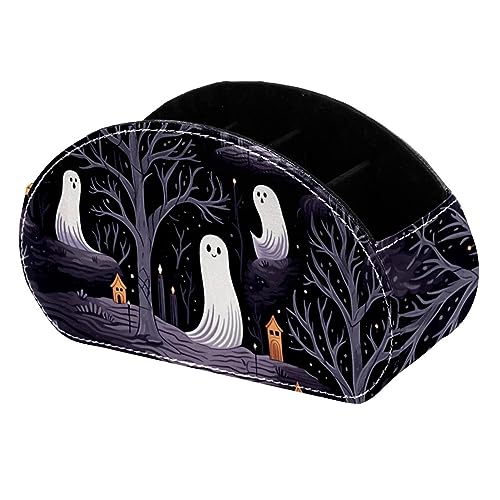 LLNSUPPLY Halloween Specter Schreibtisch-Stifthalter, Stiftehalter, Federmäppchen, Tasse, Stifthalter für Schreibtisch, Büro, Stifteetui für Schule, Kinder von LLNSUPPLY