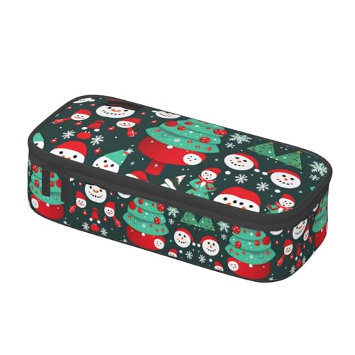 LLOTPQ Federmäppchen mit Galaxie-Druck, Rot und Blau, Stift-Organizer für Mädchen und Jungen, Schulbedarf, Schreibwaren und Bürogebrauch, Weihnachtsbaum und Schneemann, Einheitsgröße, Schulranzen LLOTPQ Federmäppchen mit Galaxie-Druck, Rot und Blau, Stift-Organizer für Mädchen und Jungen, Schulbedarf, Schreibwaren und Bürogebrauch, Weihnachtsbaum und Schneemann, Einheitsgröße, Schulranzen von LLOTPQ