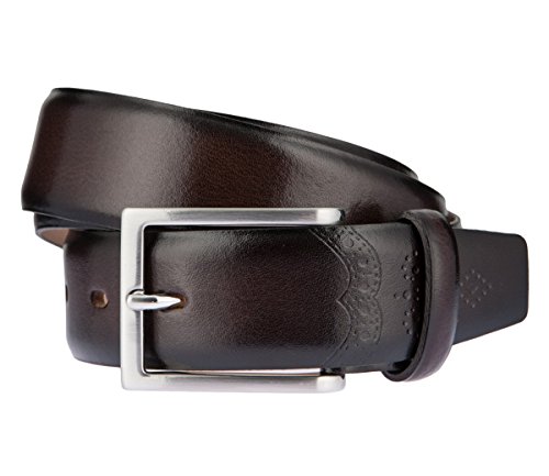 LLOYD-Herren-Leder-Gürtel 35 mm, dkl.-braun, BW 125 von LLOYD Men´s Belts