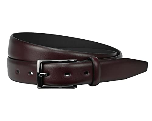 LLOYD-Herren-Ledergürtel 30 mm Kantenfinish-Bordeaux BW105 von LLOYD Men´s Belts