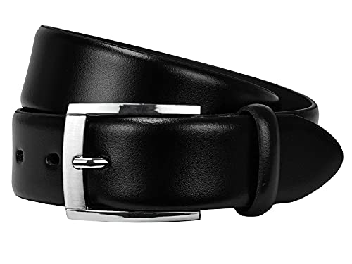 LLOYD-Herren-Ledergürtel 35 mm Dorn-Schließe 05-Schwarz BW-100 von LLOYD Men´s Belts