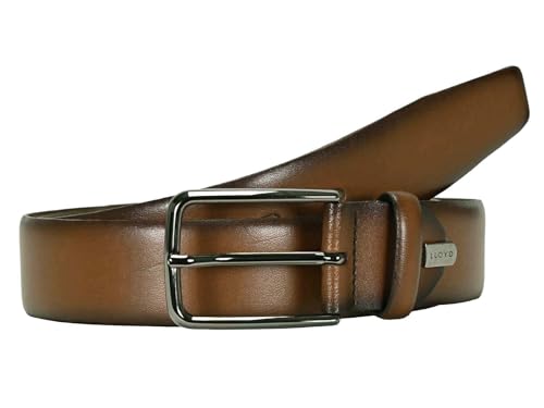 LLOYD-Herren-Ledergürtel 35 mm-cognac-W85 von LLOYD Men´s Belts
