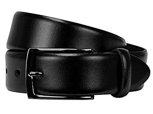LLOYD-Herren-Ledergürtel 35 mm dkl.Schließe 05-schwarz BW 90 von LLOYD Men´s Belts
