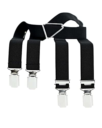 LLOYD-Hosenträger 25 mm unifarben 2-streifig gekreuzt Metallkreuz, Schwarz, Gr.120 von LLOYD Men´s Belts