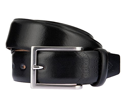 LLOYD-Herren-Leder-Gürtel 35 mm, schwarz, BW 105 von LLOYD Men´s Belts