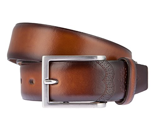 LLOYD-Herren-Leder-Gürtel 35 mm, Cognac, BW 120 von LLOYD Men´s Belts