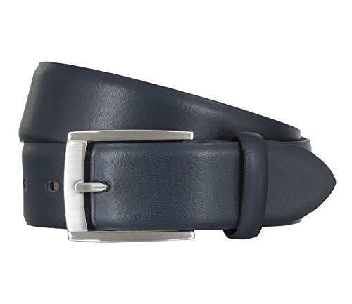 LLOYD-Herren-Leder-Gürtel 35 mm, Navy, BW 110 von LLOYD Men´s Belts