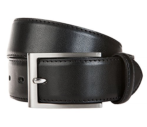 LLOYD Leder Gürtel 35 mm -kürzbar 05-Black BW-90 von LLOYD Men´s Belts