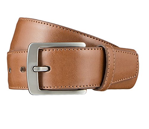 LLOYD Men's Belts Gürtel Herrengürtel Ledergürtel Cognac 3312, Farbe:Braun, Länge:105 von LLOYD