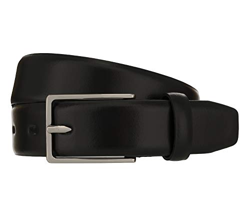 LLOYD Men's Belts Gürtel Herrengürtel Ledergürtel Schwarz 8377, Länge:105, Farbe:Schwarz von LLOYD Men´s Belts