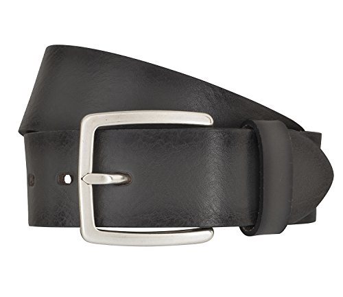 LLoyd Herren Gürtel Ledergürtel 40 mm grau Herrengürtel Jeansgürtel Vollrindleder (100 cm) von LLOYD Men´s Belts