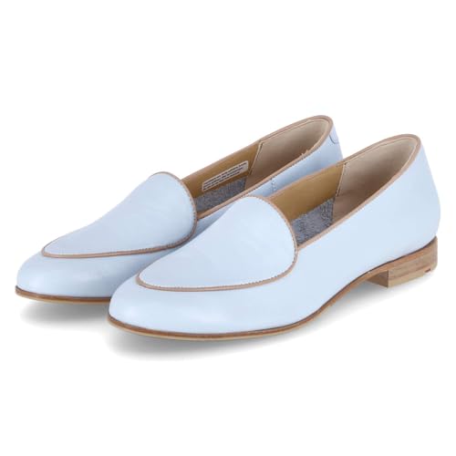 LLOYD 1573118 Slipper Glattleder Damen in blau - Gr. 36,5 von LLOYD