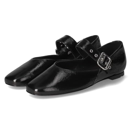 LLOYD 1577720 Ballerina Lackleder Damen in schwarz - Gr. 42 von LLOYD