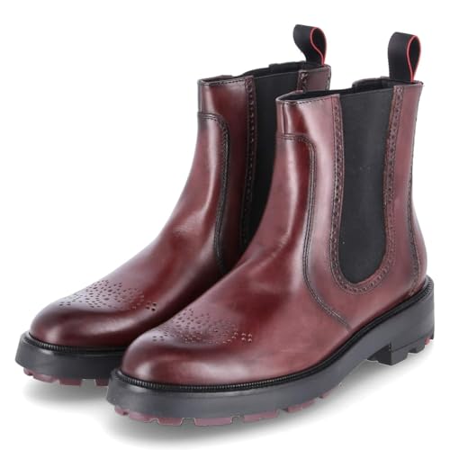 LLOYD 2429006 Schlupfstiefel Glattleder Damen in rot - Gr. 42 von LLOYD