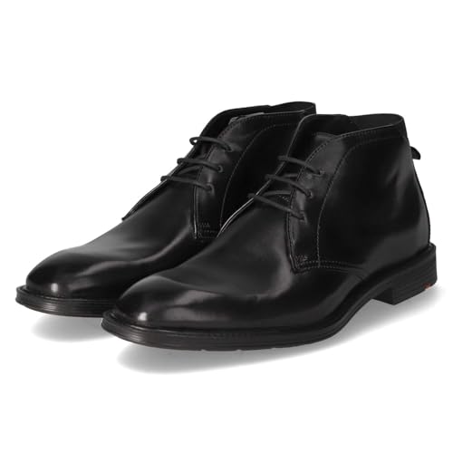 LLOYD 2554100 Schnürstiefel Glattleder Herren in schwarz - Gr. 44 von LLOYD