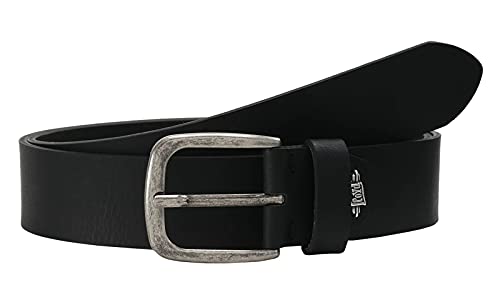 LLOYD Buffaloleather Belt 4.0 W90 Black - kürzbar von LLOYD