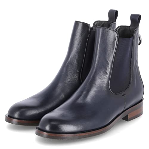 LLOYD Damen Chelsea Boots Blau CREMA CALF von LLOYD