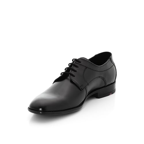 LLOYD Herren Schnürschuhe Garvin, Männer Businessschuhe,Schnuerung,lace-up,Low-tie,schnürschuhe,schnürer,Businessschuhe, SCHWARZ, 44.5 EU / 10 UK von LLOYD