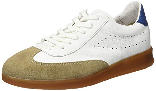 LLOYD Herren Babylon Sneaker, Weiß (Beige/White/Royal 2), 40 EU von LLOYD