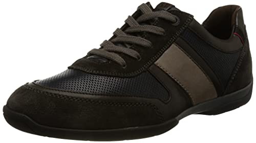 LLOYD Herren Bronx Sneaker, Asphalt/Cafe/OECAN/Smoke, 40.5 EU von LLOYD