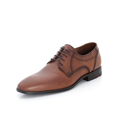 LLOYD Herren Schnürhalbschuhe Osmond, Männer Businessschuhe,Derby,Normalweit,schnürschuhe,schnürer,Businessschuhe,Derby,Man,Cognac,38 EU / 5 UK von LLOYD