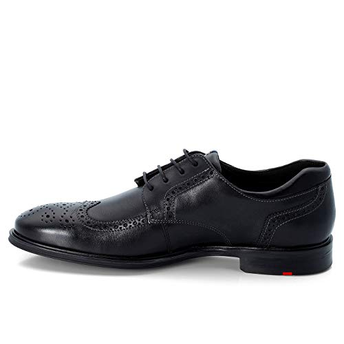 LLOYD Herren Schnürhalbschuhe Marian, Männer Businessschuhe,Derby,lose Einlage,Normalweit,straßenschuhe,Strassenschuhe,SCHWARZ,40 EU / 6.5 UK von LLOYD