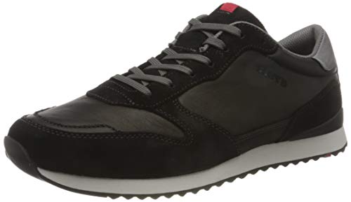 LLOYD Herren Sneaker Edmond, Männer Low-Top Sneaker,lose Einlage,Normalweit,straßenschuhe,Strassenschuhe,Freizeitschuhe,Black,40 EU / 6.5 UK von LLOYD