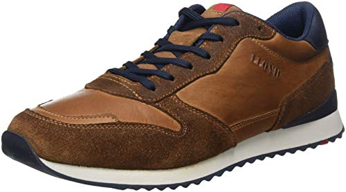 LLOYD Herren Sneaker Edmond, Männer Low-Top Sneaker,lose Einlage,Normalweit,Freizeit,sportlich,Man,Halbschuhe,Sportschuhe,Cigar,46.5 EU / 11.5 UK von LLOYD