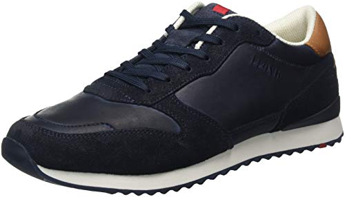 LLOYD Herren Sneaker Edmond, Männer Low-Top Sneaker,lose Einlage,Normalweit,Strassenschuhe,Freizeitschuhe,Turnschuhe,Laufschuhe,Navy,39 EU / 6 UK von LLOYD