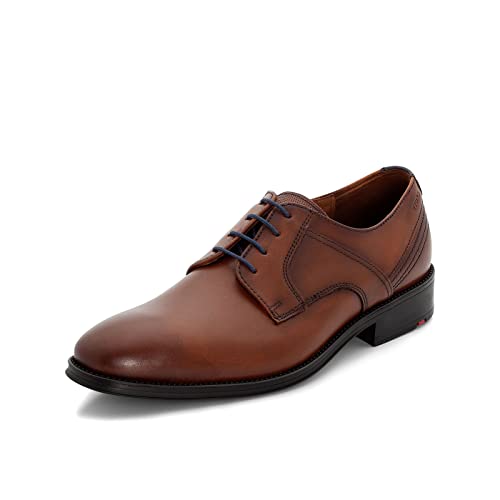 LLOYD Herren Schnürhalbschuhe Gala, Männer Businessschuhe,Derby,Normalweit,lace-up,Shoes,Low-tie,schnürschuhe,Derby,Cognac/Midnight,40.5 EU / 7 UK von LLOYD