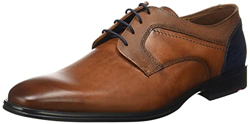 LLOYD Herren Gilbert Uniform-Schuh, Cioccolato/Ocean, 41 EU von LLOYD